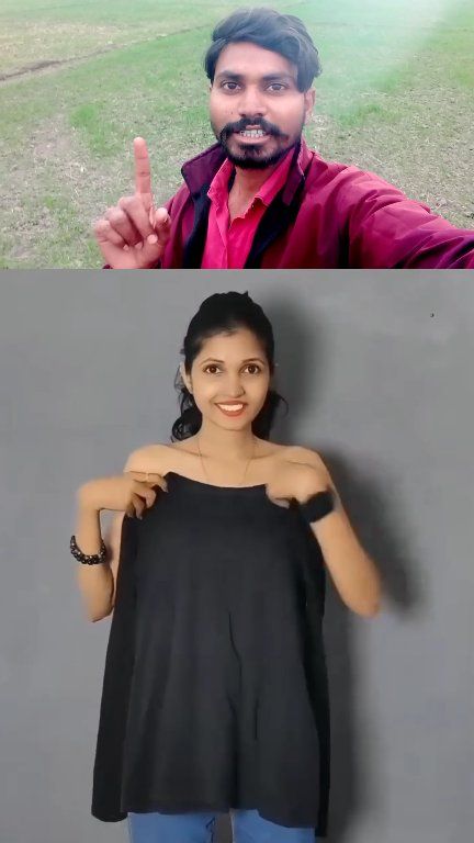 T shirt se easy trick to top 🥰 Manmit Kumar #tshirts #top #topdesign # ...