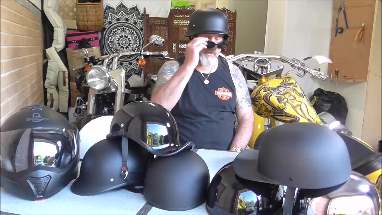 german mayan style motorcycle helmet Lightweight DOT Germanator / Matte Black  Beanie Helmets Whether youre commuting or hitting the open road German Motorcycle Helmets Harley Davidson