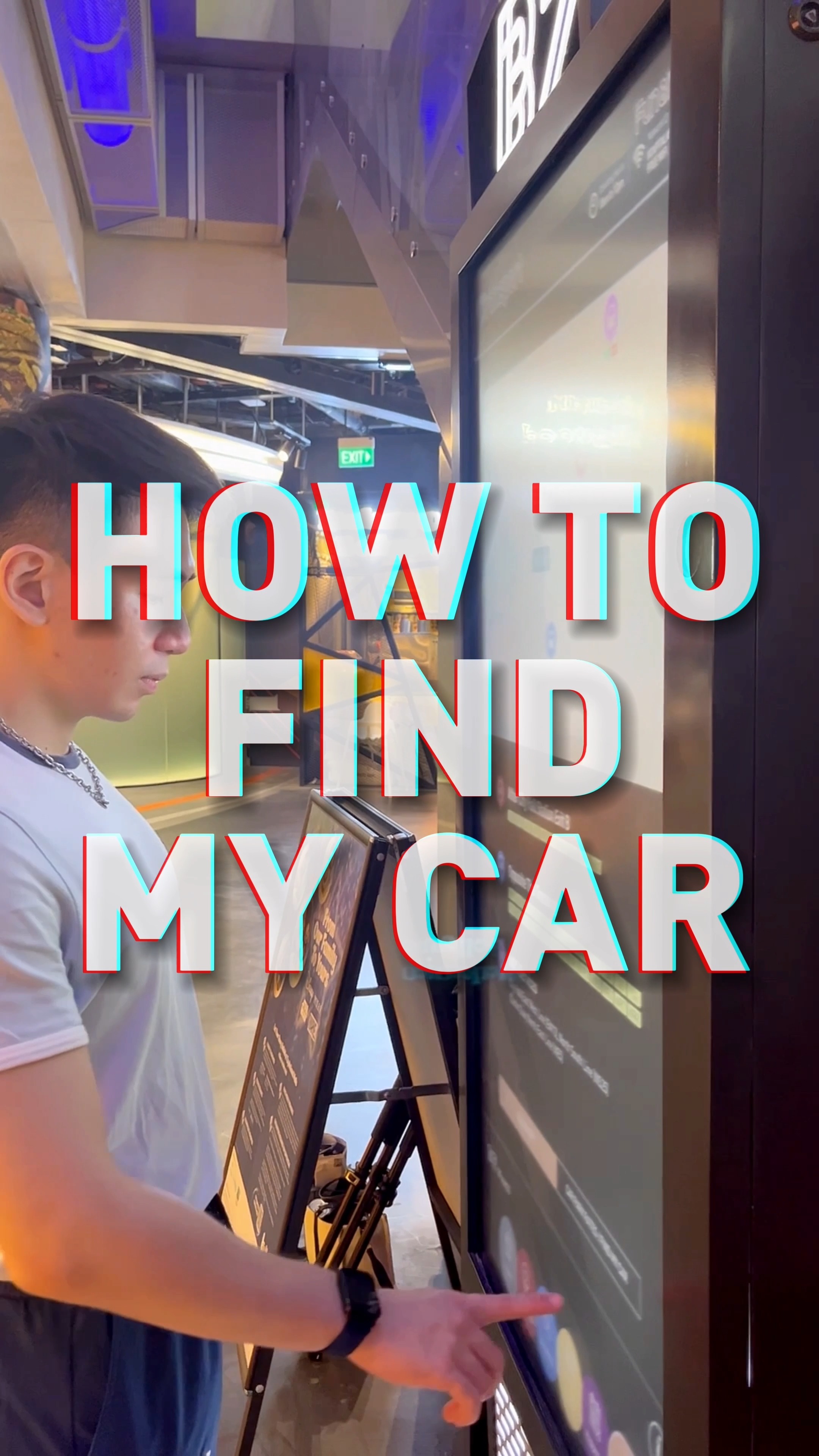 Worry less, shop more! 💁 With the “Find My Car” feature found in