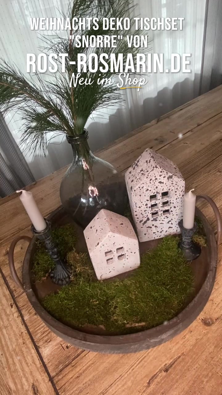 https://rost-rosmarin.de/products/spezial-set-winter-wonderland, #weihachtsdeko #tischdeko #wohnzimmredeko #dekoideen #landhausdeko #naturdeko #couchtischdeko | Rost & Rosmarin