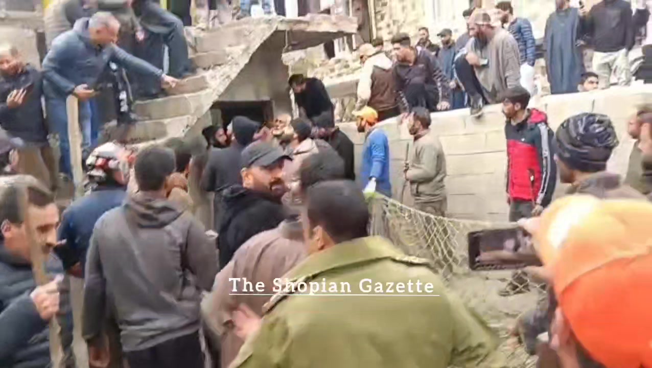 After hours of effort, the Wildlife Department, along with Shopian ...