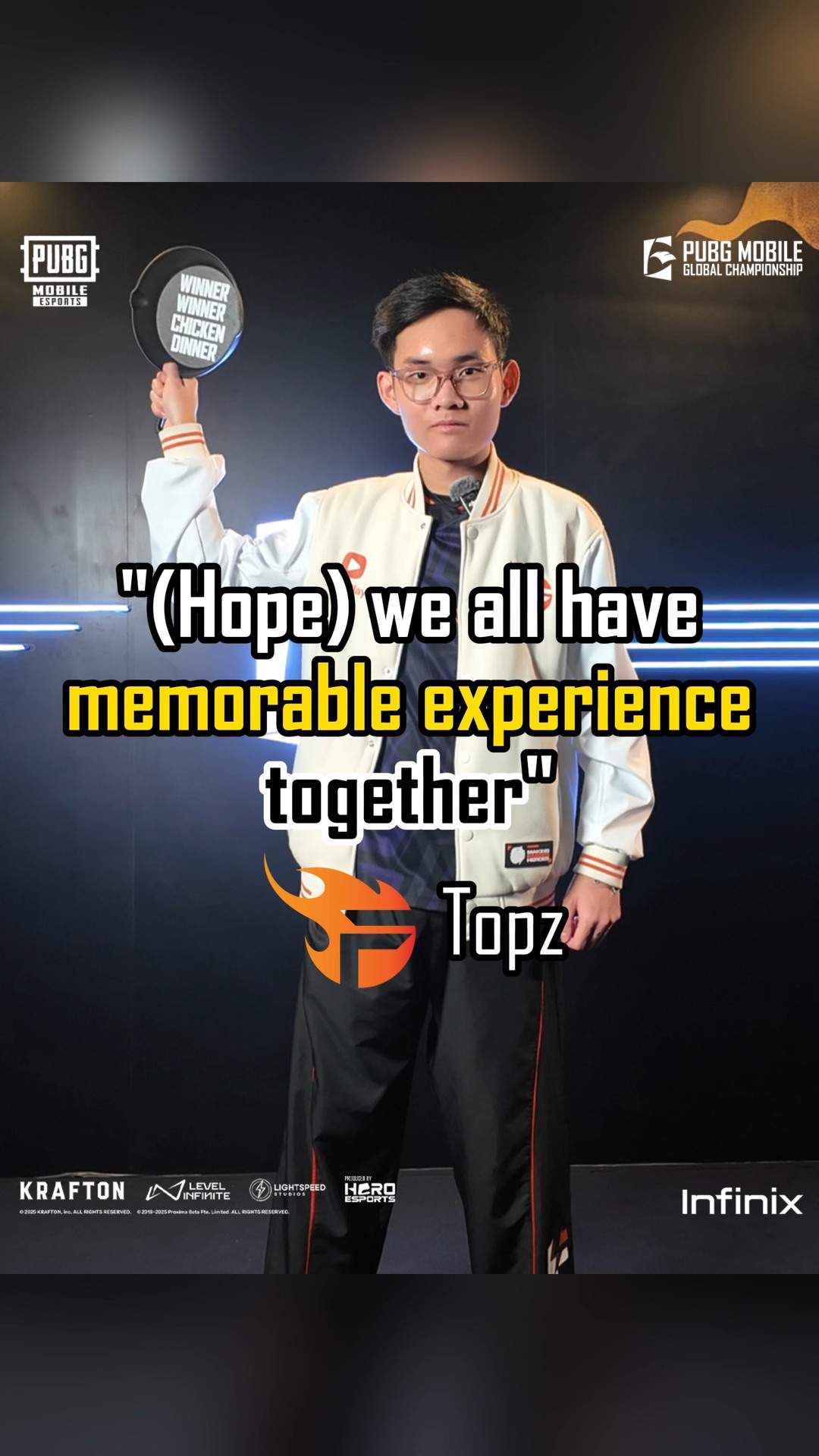 やまさん Hope we all have memorable experience together on the