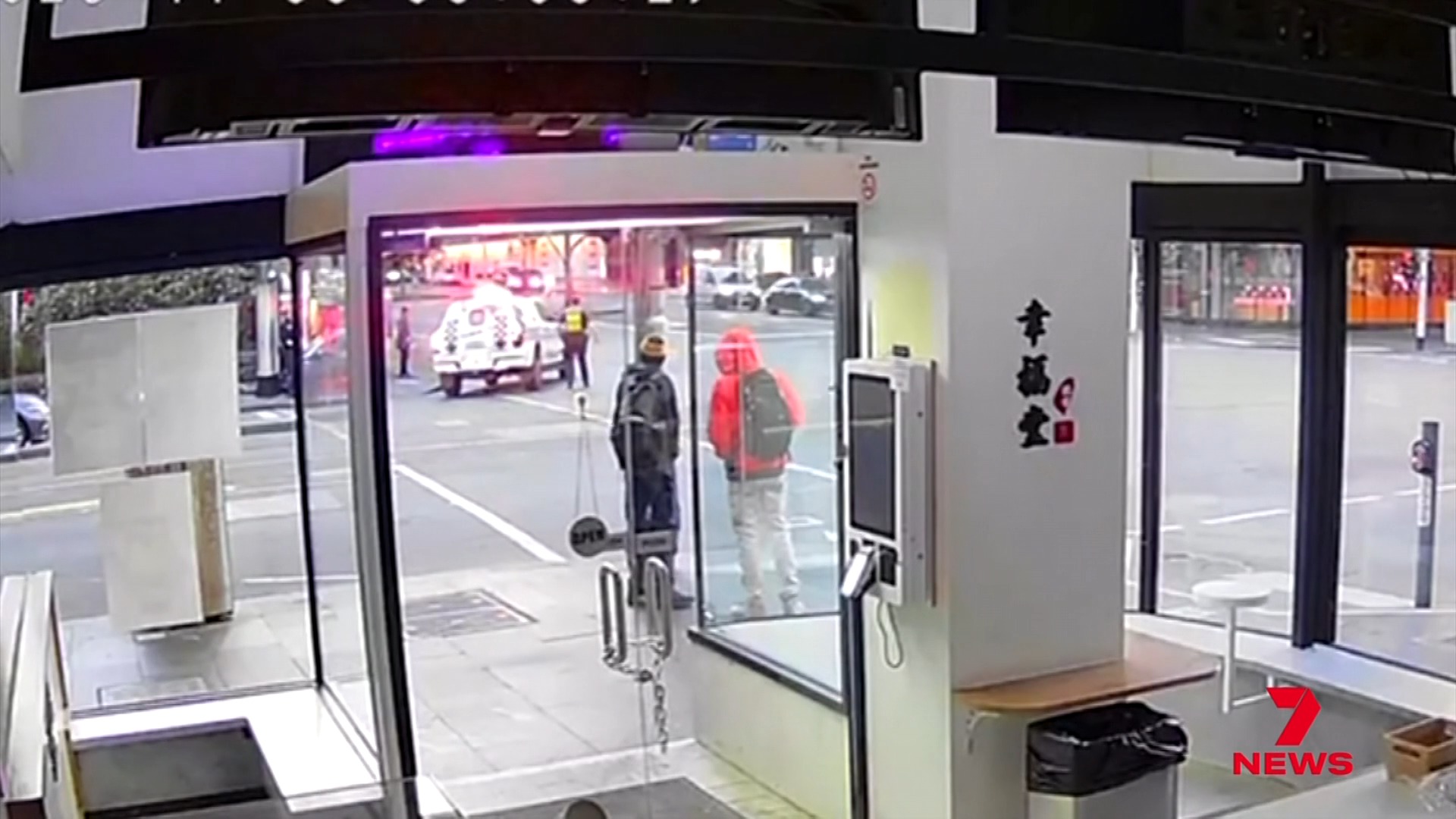 Two tradies performed a citizen's arrest on a knife-wielding man who ...