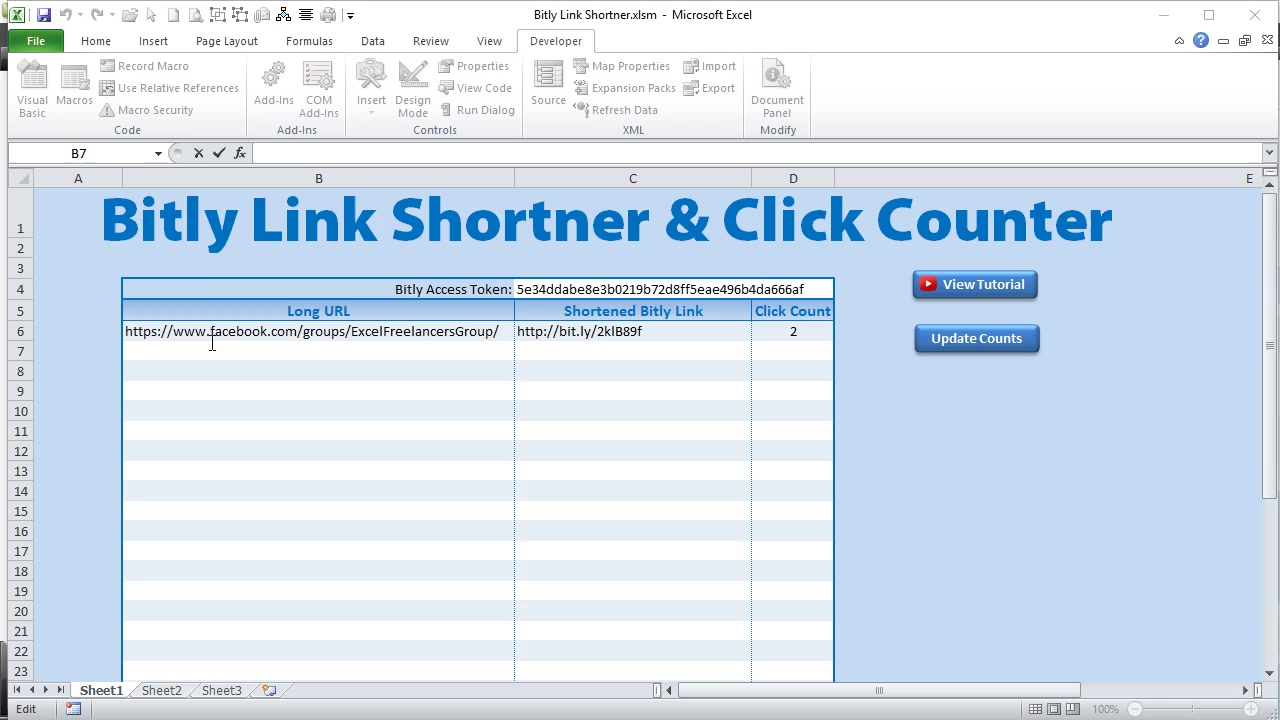 Shortening links and checking click stats across multiple platforms is ...