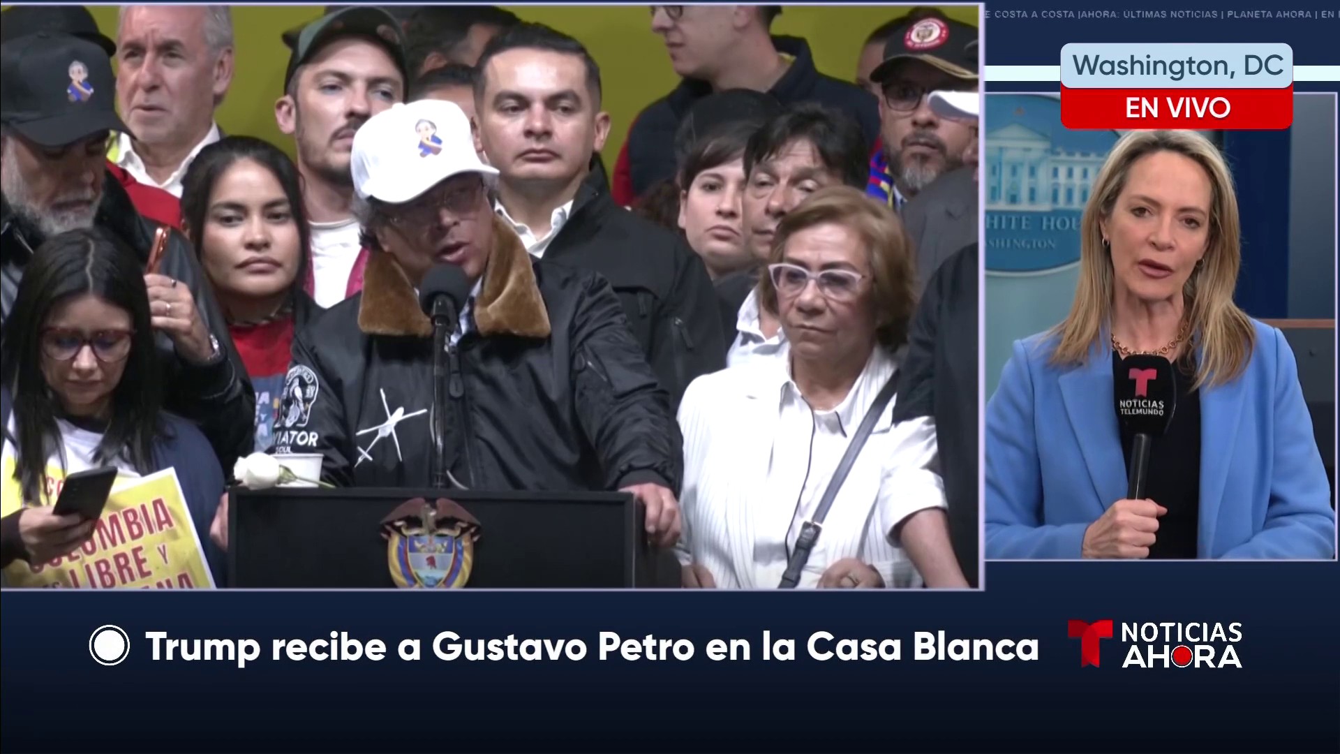 🔴 Explicamos lo que se espera de la reunión entre Trump y Petro este ...