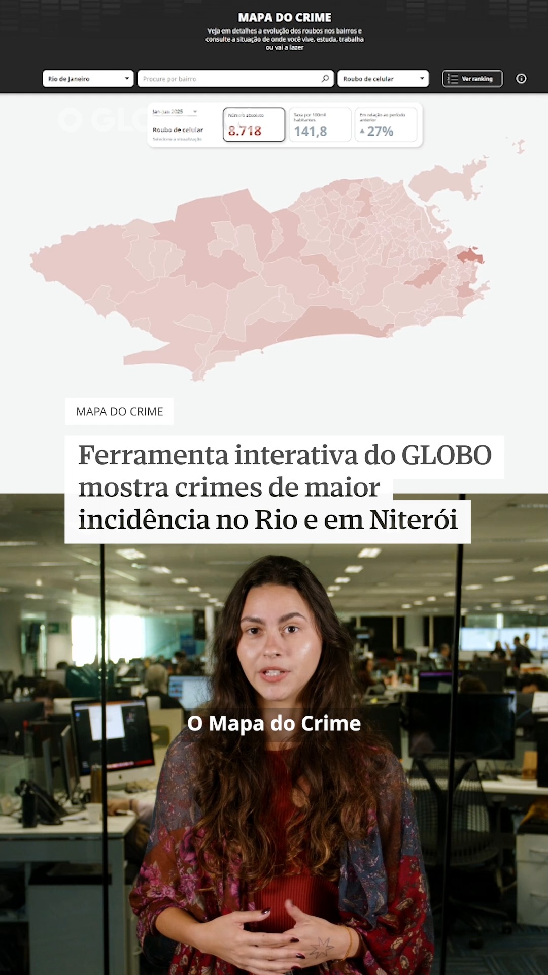 MAPA DO CRIME | Ferramenta ajuda a entender quais os bairros mais ...