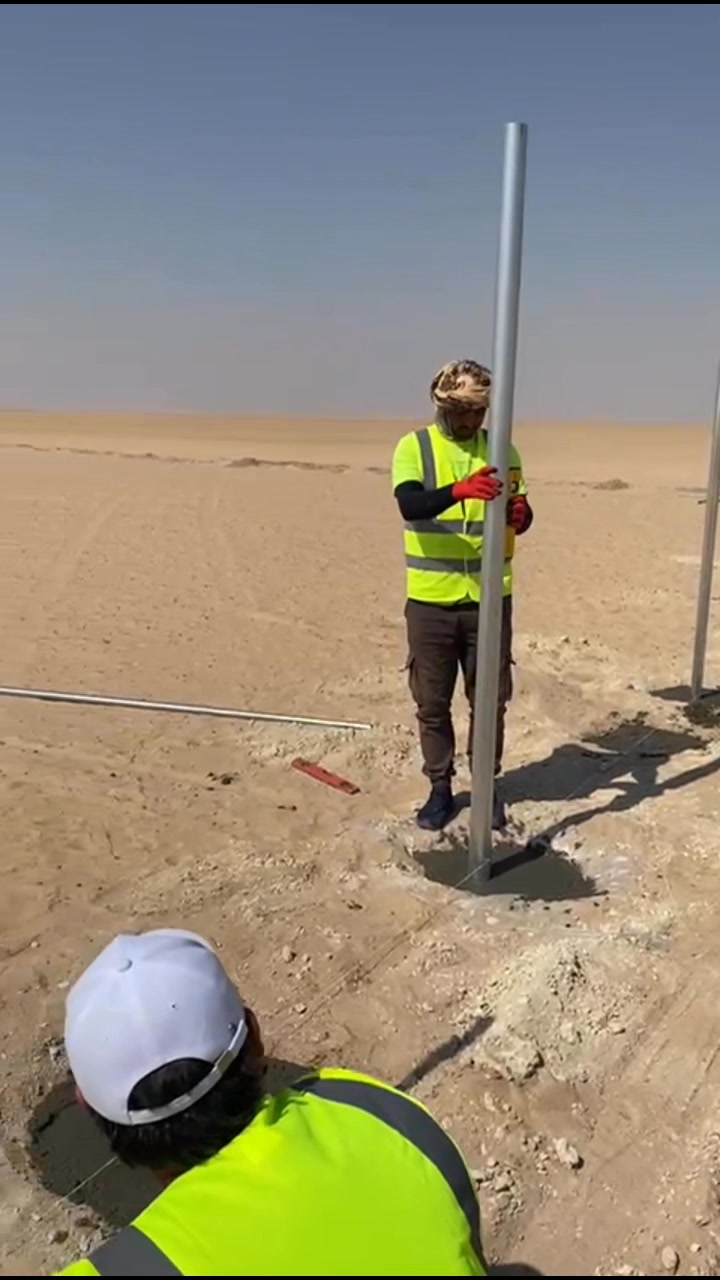 Verticality adjustment of the line post | Survey Engineering & CAD ...