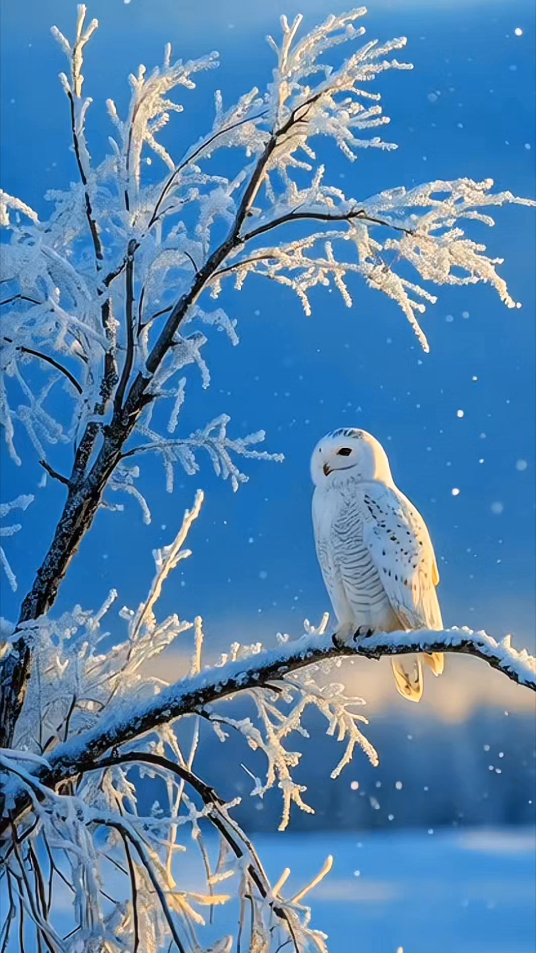 This Snowy Owl is just pure magic against the winter sky. Whether it’s ...