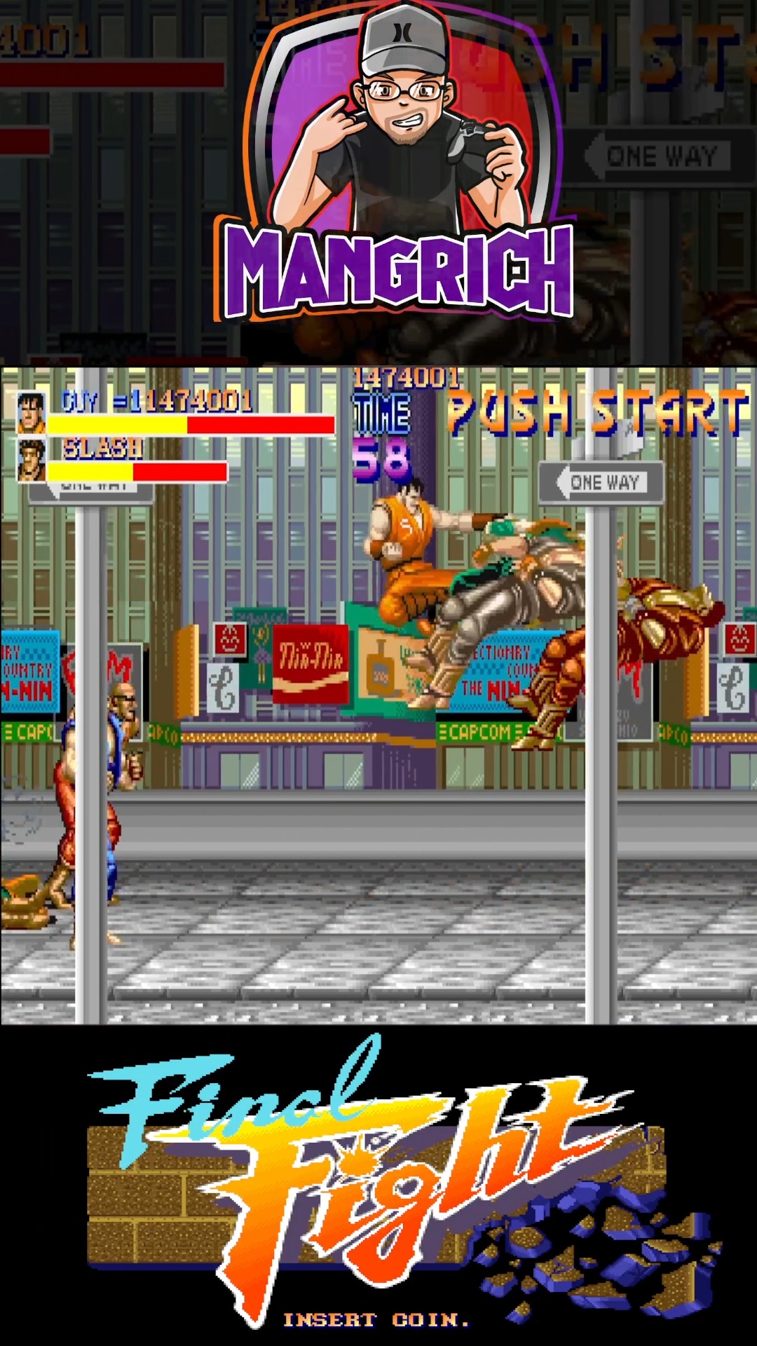 ま　1 Final Fight | Arcade | 1990 #videogames #gaming #RetroGaming
