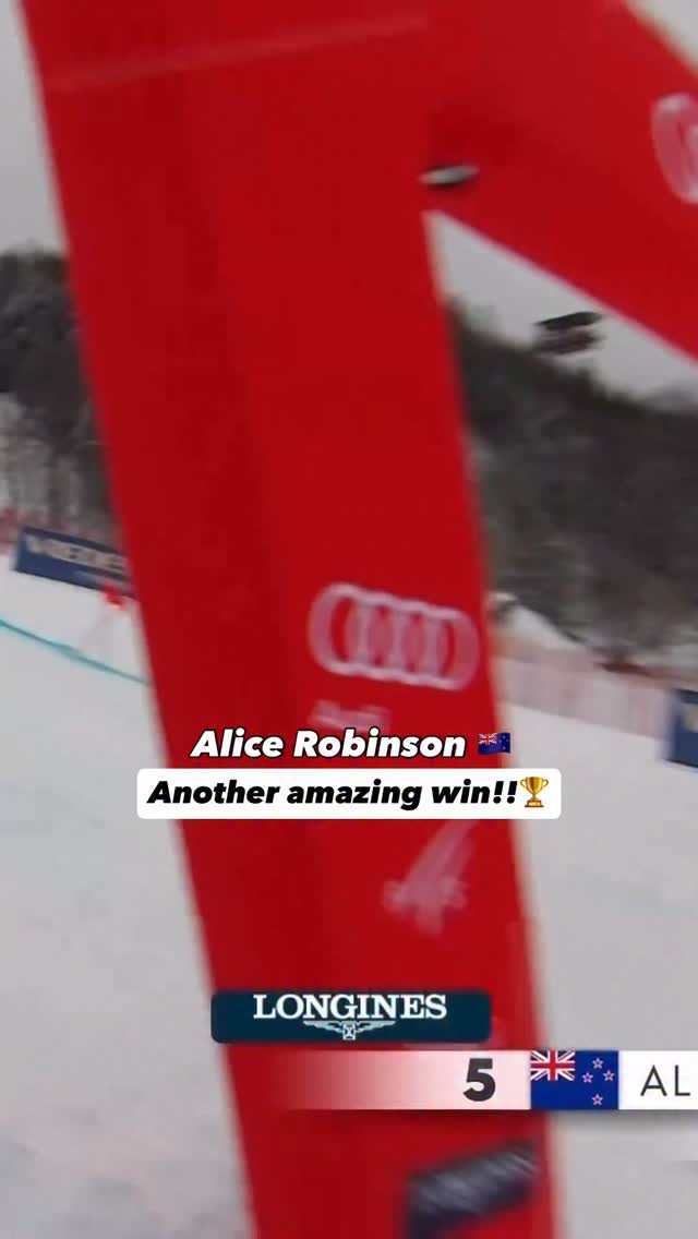 Alice Robinson’s winning run in Tremblant! Pure power and precision. 🇳🇿 ...