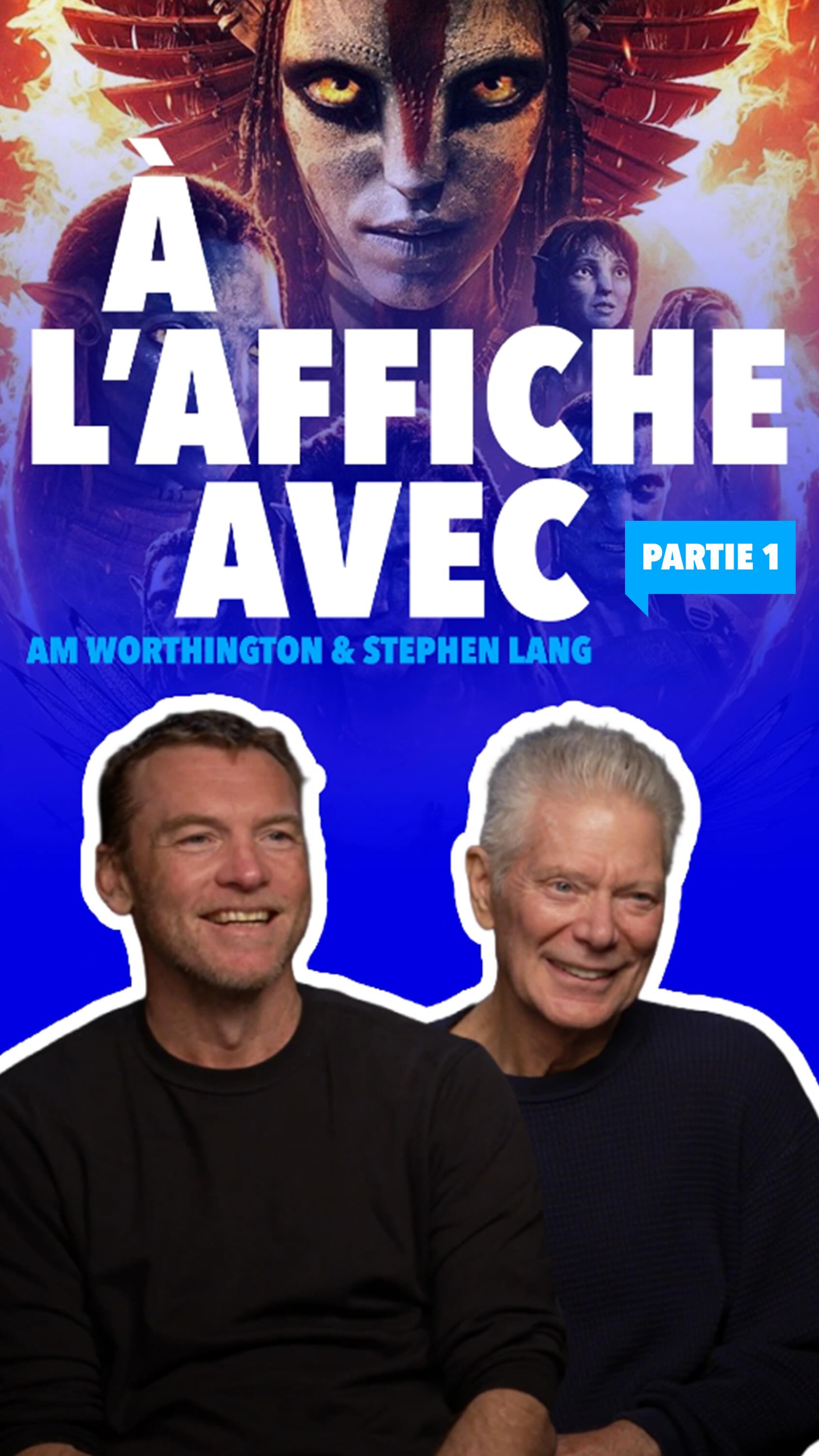 Partie 1/ On a pu poser nos questions à Sam Worthington et @slang_711 ...