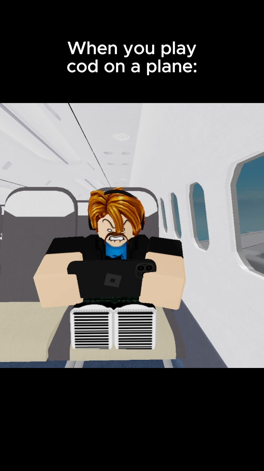 Land the Plane or DIE.. #meenyu #new #viral #video #gaming #roblox