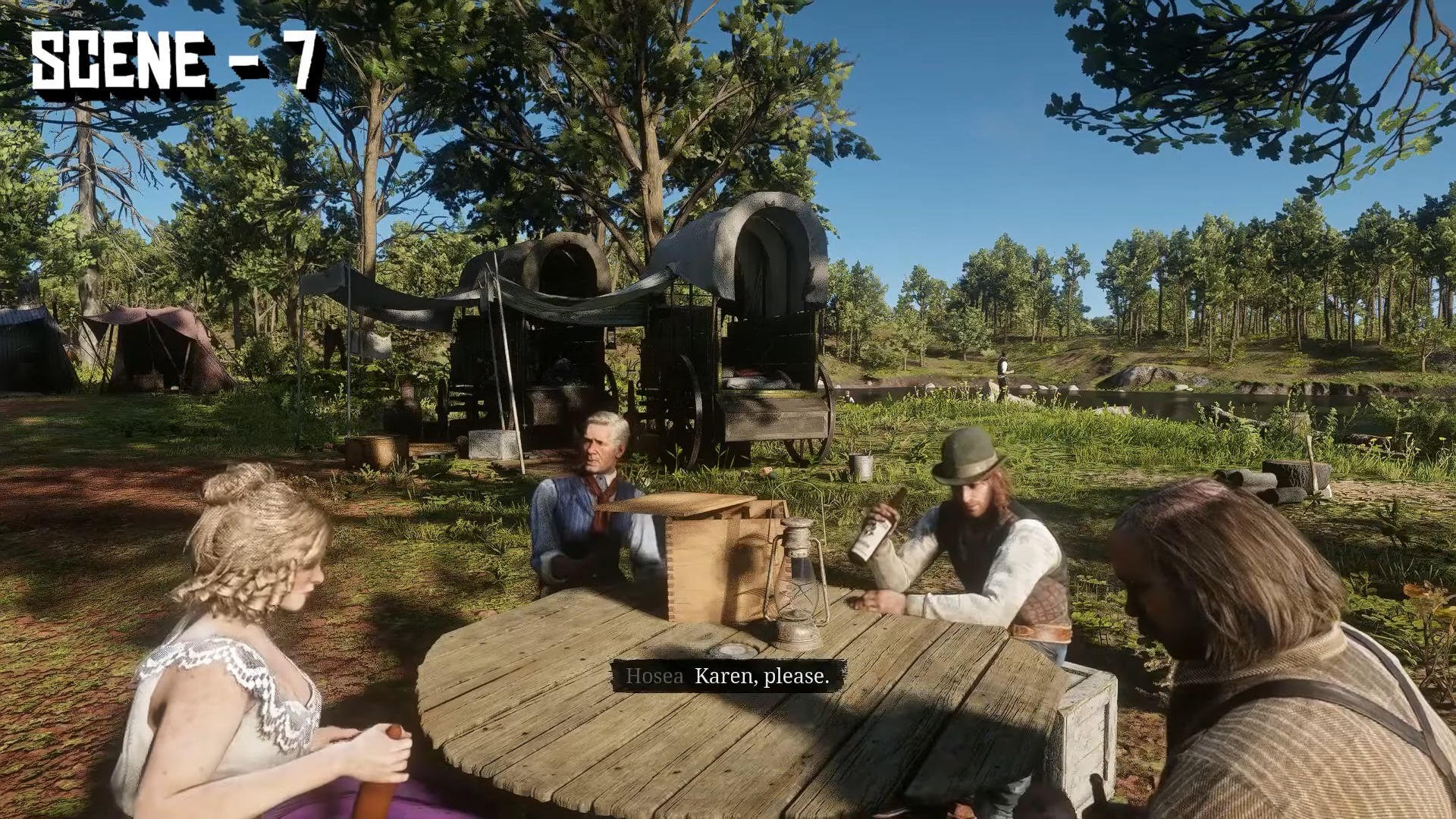 All 10 Camp Conversations You Missed Of Hosea In Chapter 3 In Red Dead ...