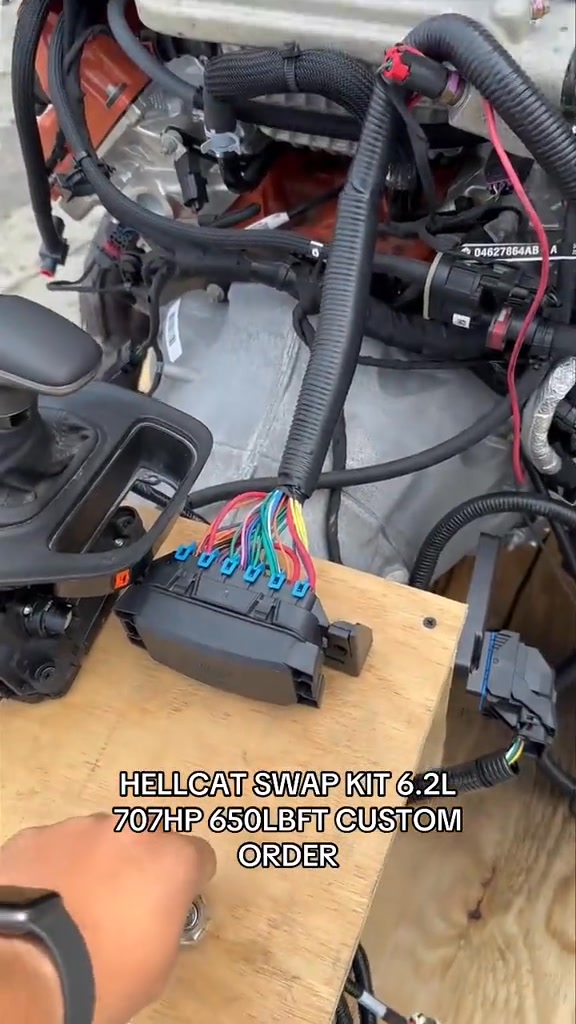 This kit includes: Turnkey HELLCAT 6.2L 707 hp and 650 ft-lbs Your ...