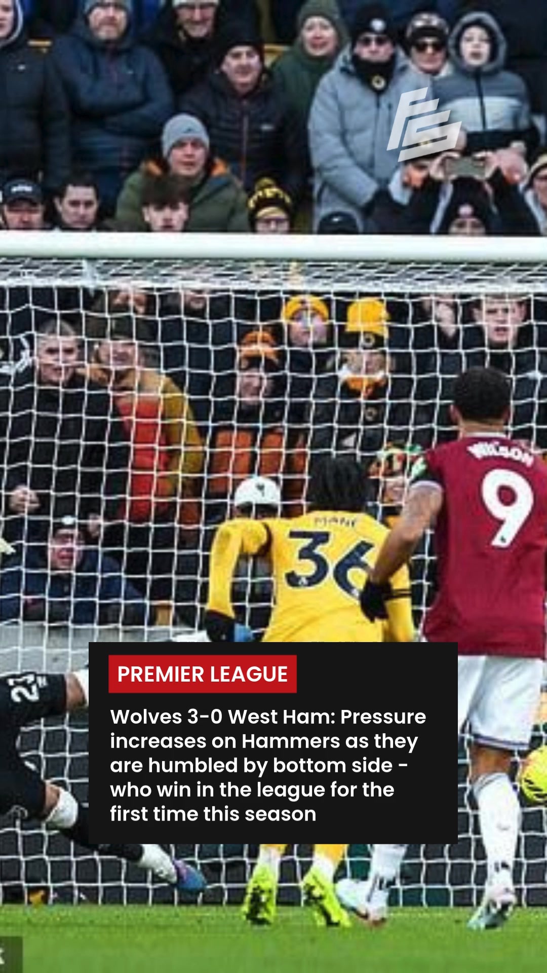 Wolves secure their first Premier League win this season with a ...