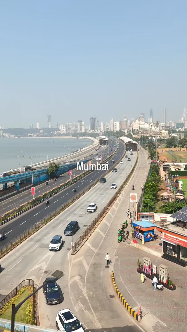 Mumbai Marine drive #mumbai #trending #short #mumbaikar # ...