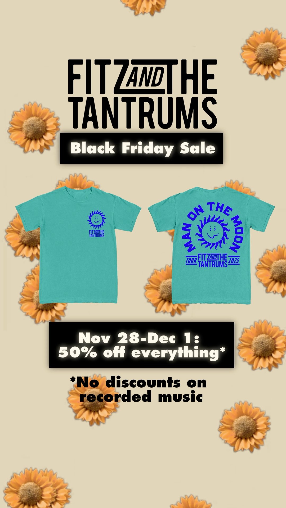 Tis the season for sales! All of our merchandise is 50% off now through ...