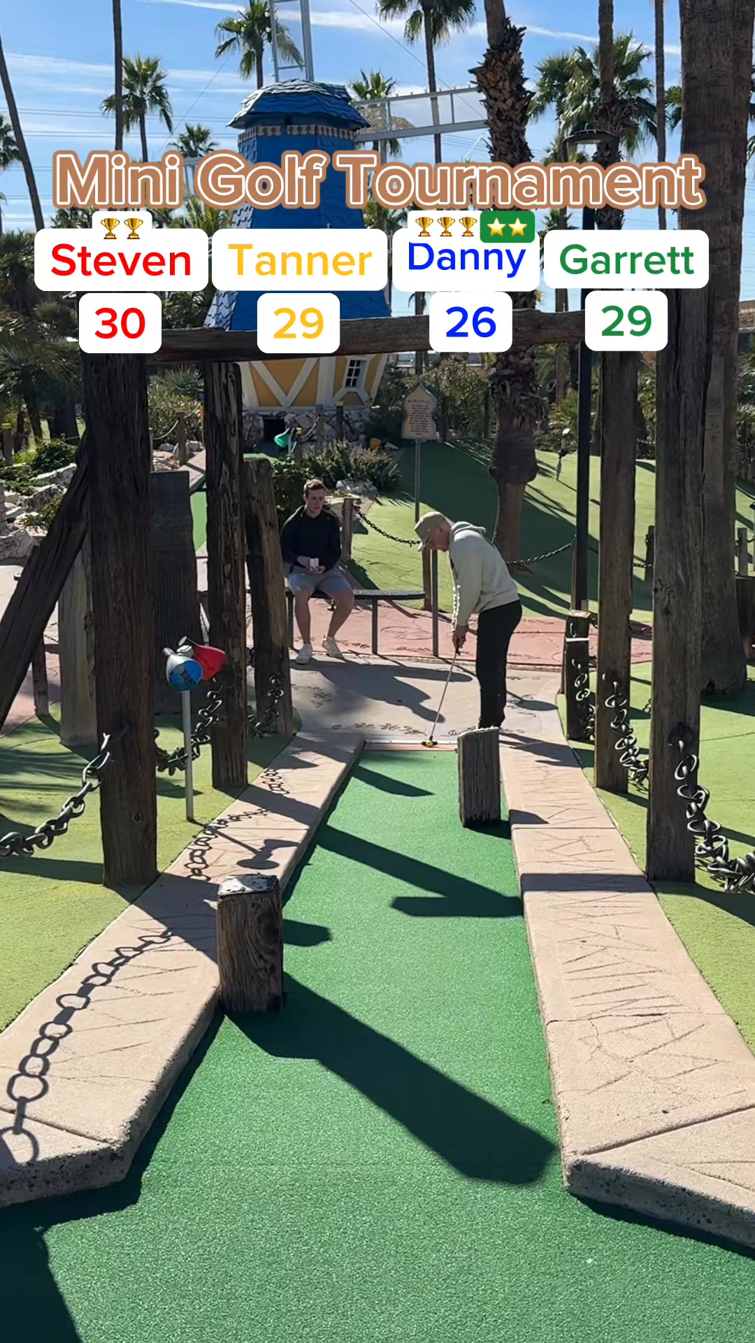 Season 5 Mini Golf Tournament #7 18 holes (Holes 13-15) #golf #minigolf ...