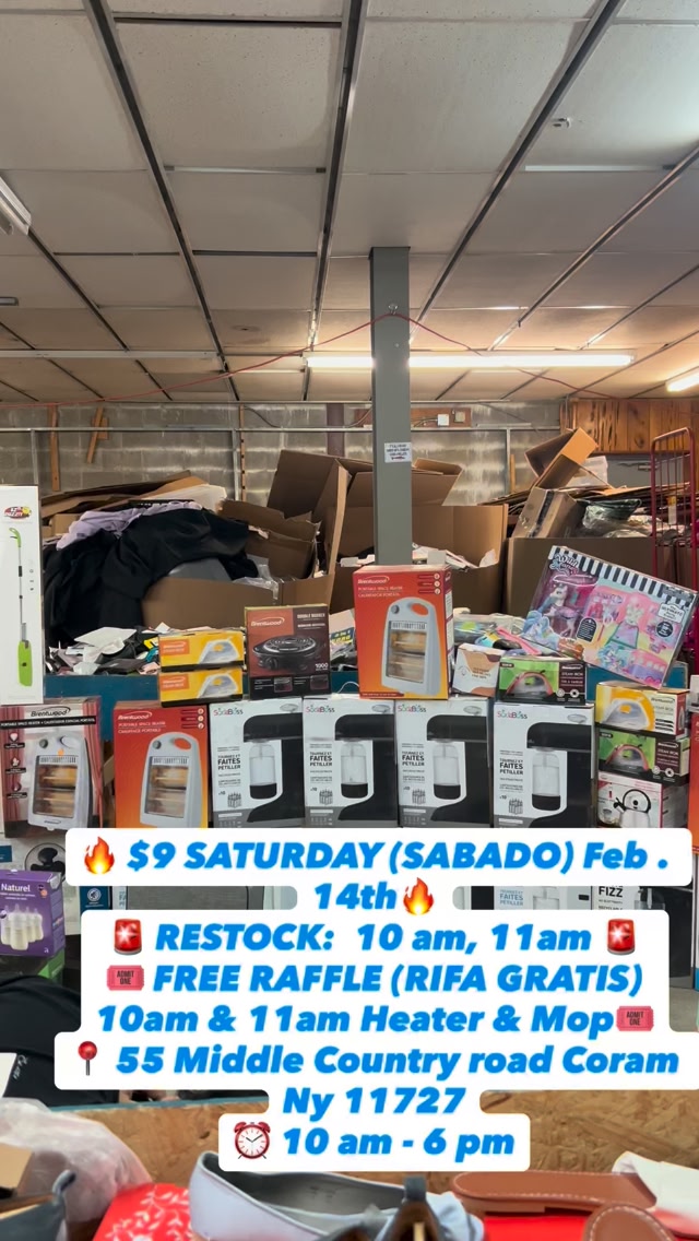🔥 $9 SATURDAY (SABADO) Feb . 14th🔥 🚨 RESTOCK: 10 am, 11am 🚨 🎟️ FREE ...