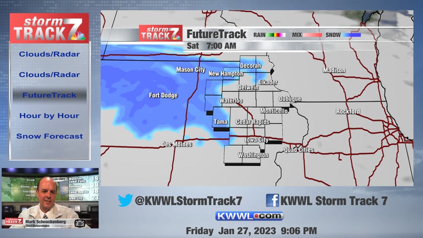 Where is the snow right now? https://kwwl.com/weather/ | By KWWL Storm ...