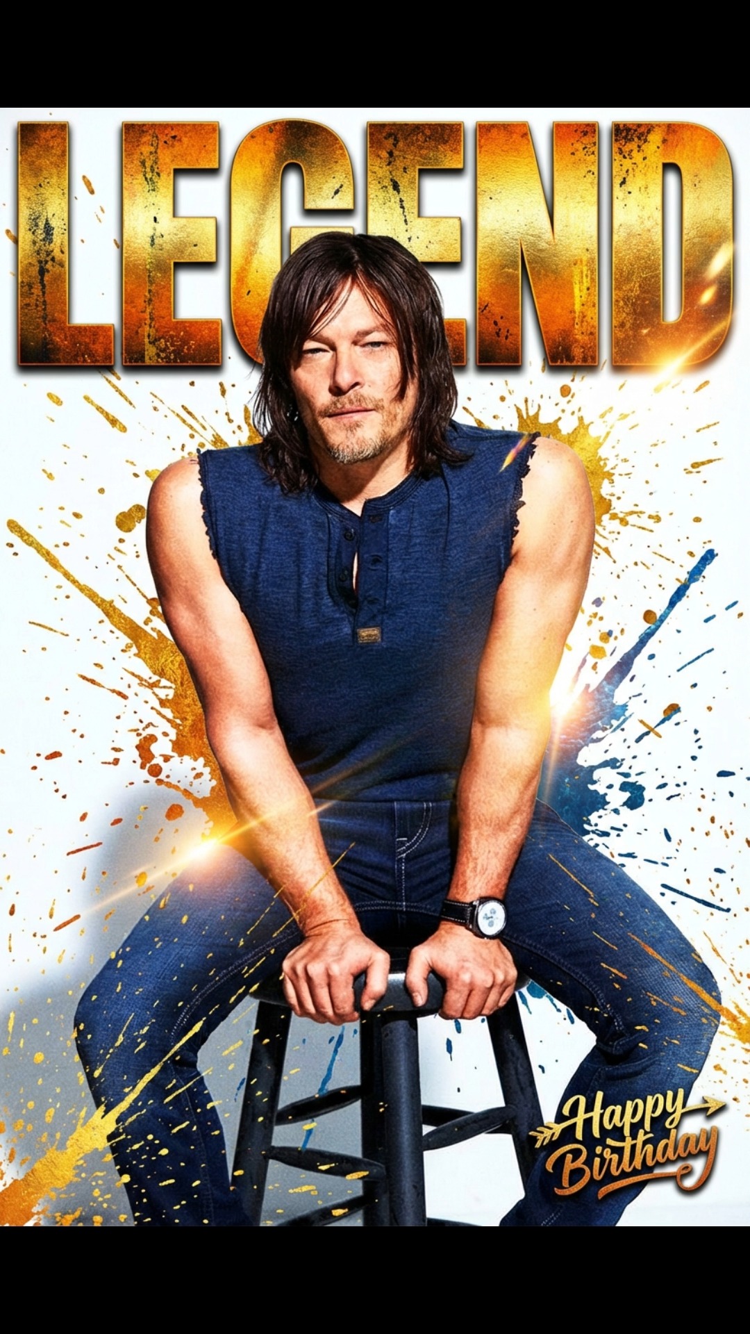 NORMAN REEDUS TRENDS FOR 57TH BIRTHDAY CELEBRATION The Walking Dead ...