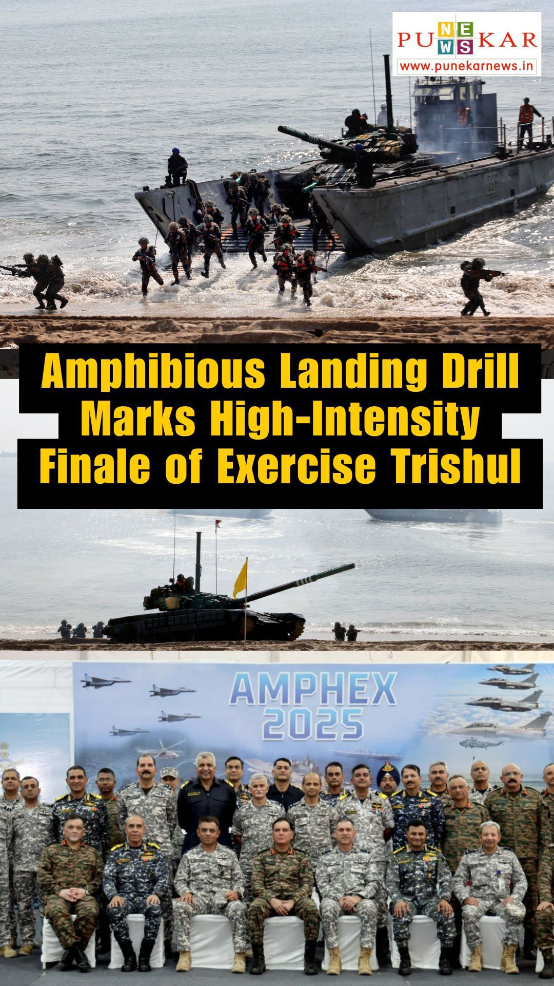 The Indian Armed Forces showcased a powerful display of joint combat ...
