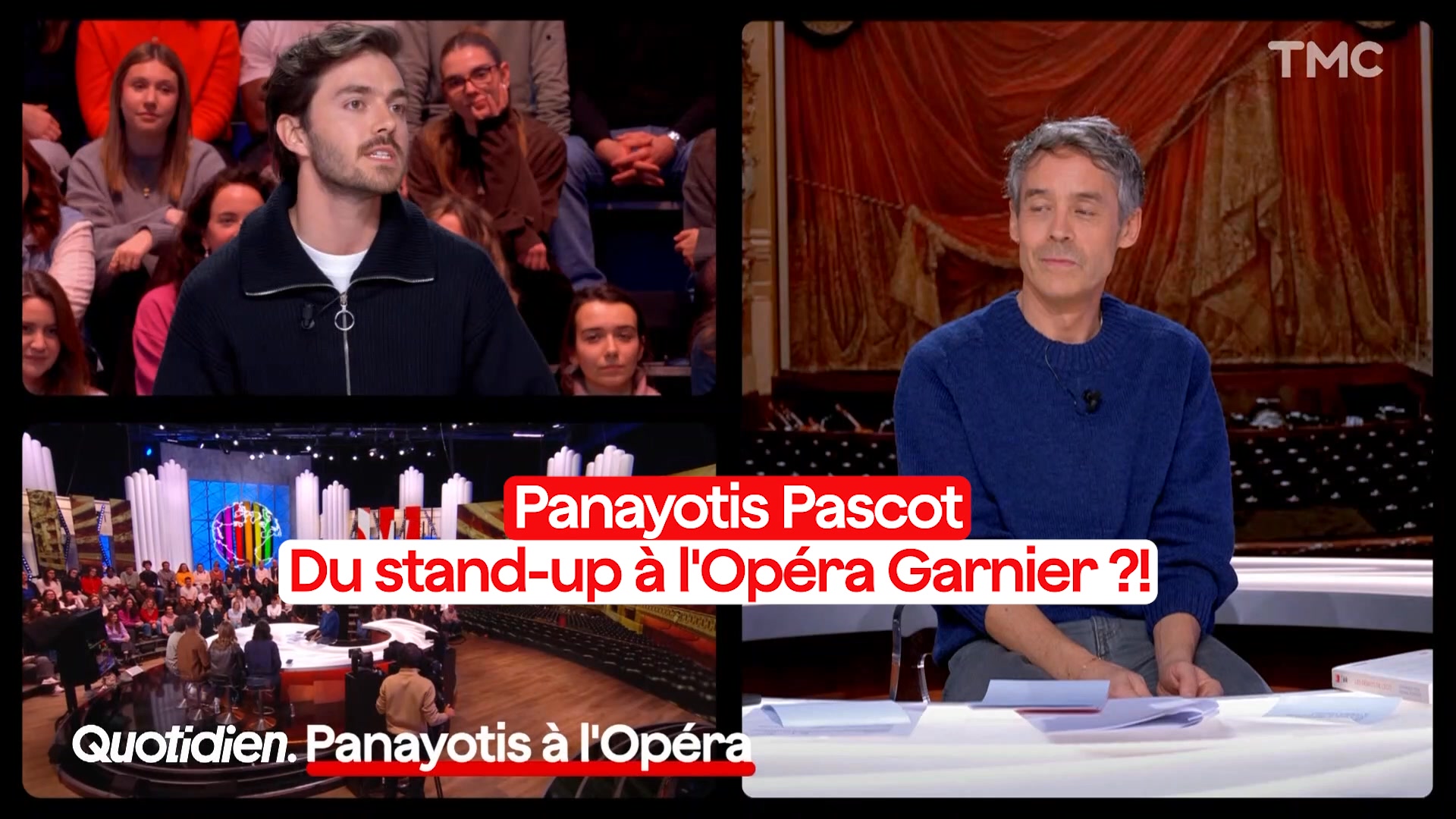 Panayotis Pascot annonce deux représentations de son spectacle 