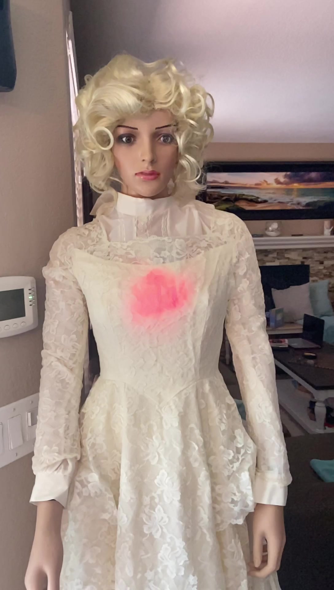 how to make a white dress ivory Dyeing or bleaching white? V NECK FLUTTER SLEEVE MAXI