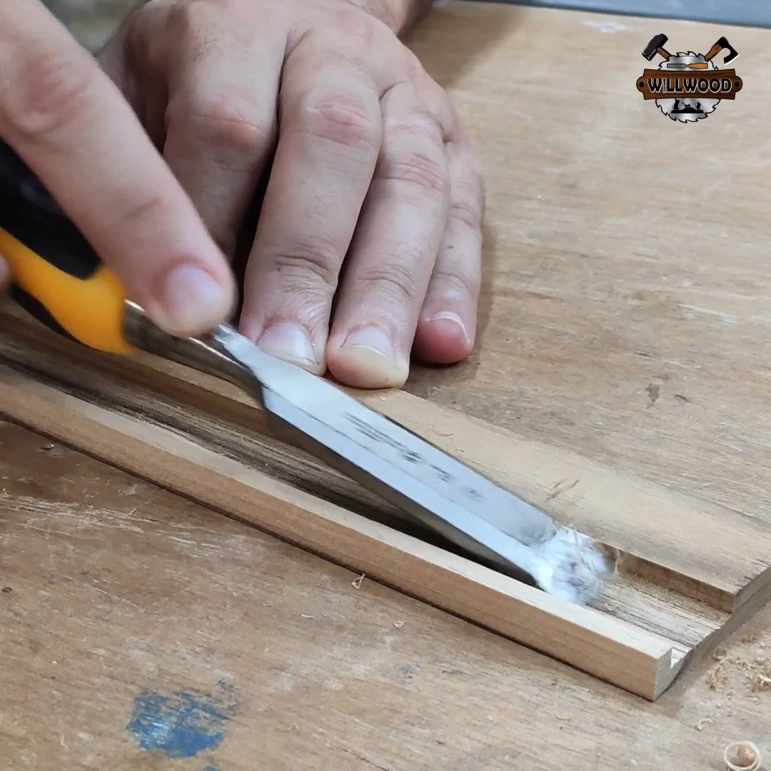 It looks basic, but it solves a common woodworking problem. # ...