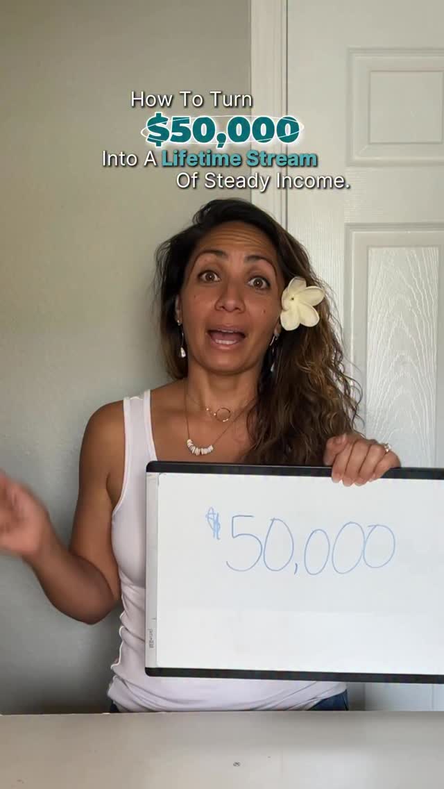 How To Turn $50k Into A Lifetime Stream Of Steady Income 💡 At 10% ...