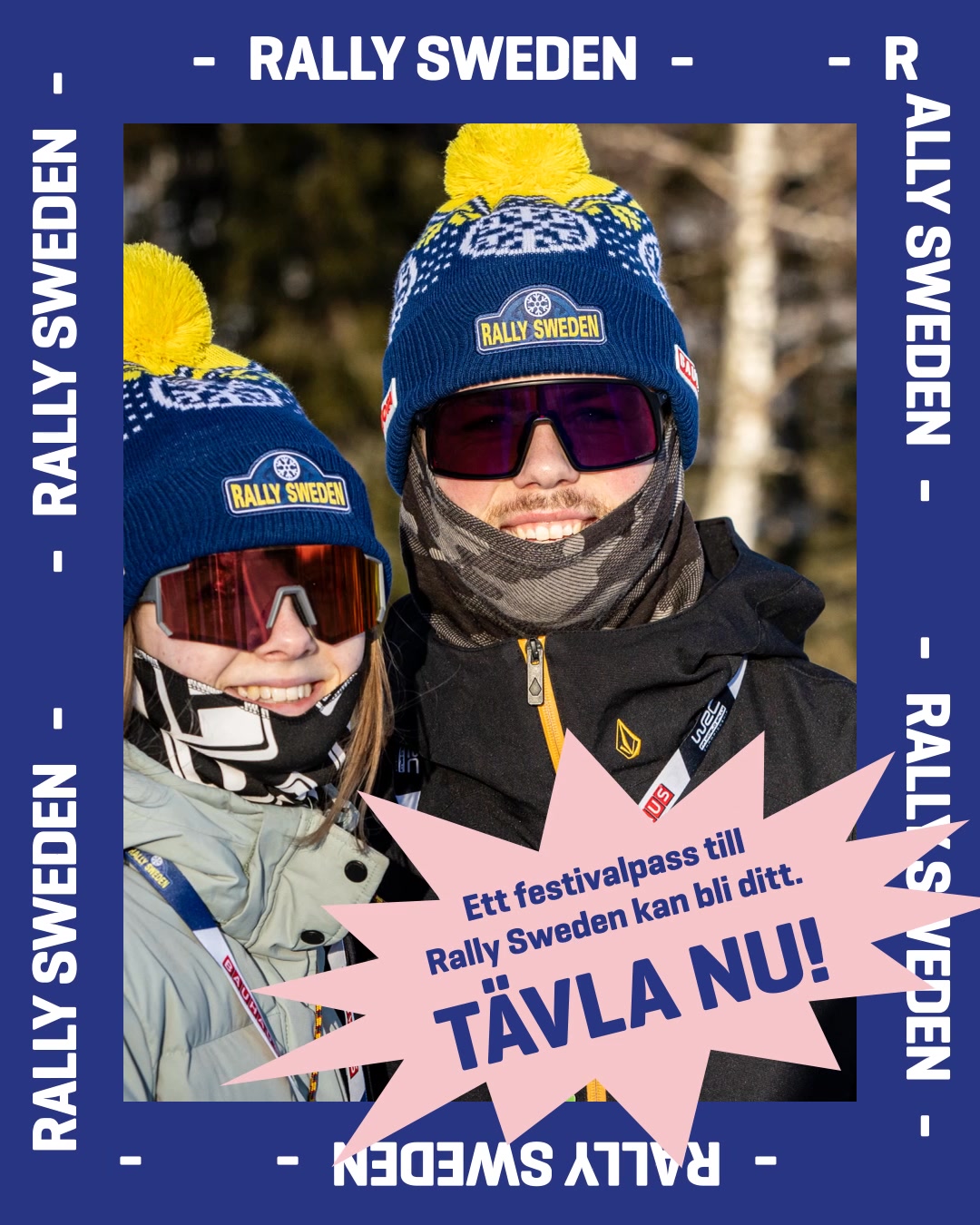 🚘 TÄVLA OM BILJETT TILL RALLY SWEDEN 2026! 🚘 Rally Sweden intar åter ...