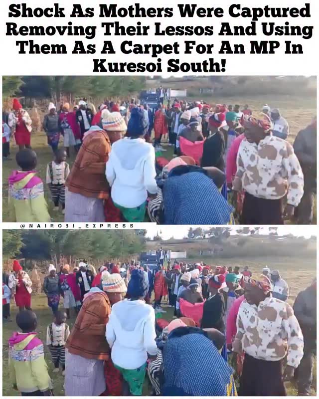 Shock As Mothers Were Captured Removing Their Lessos And Using Them As ...