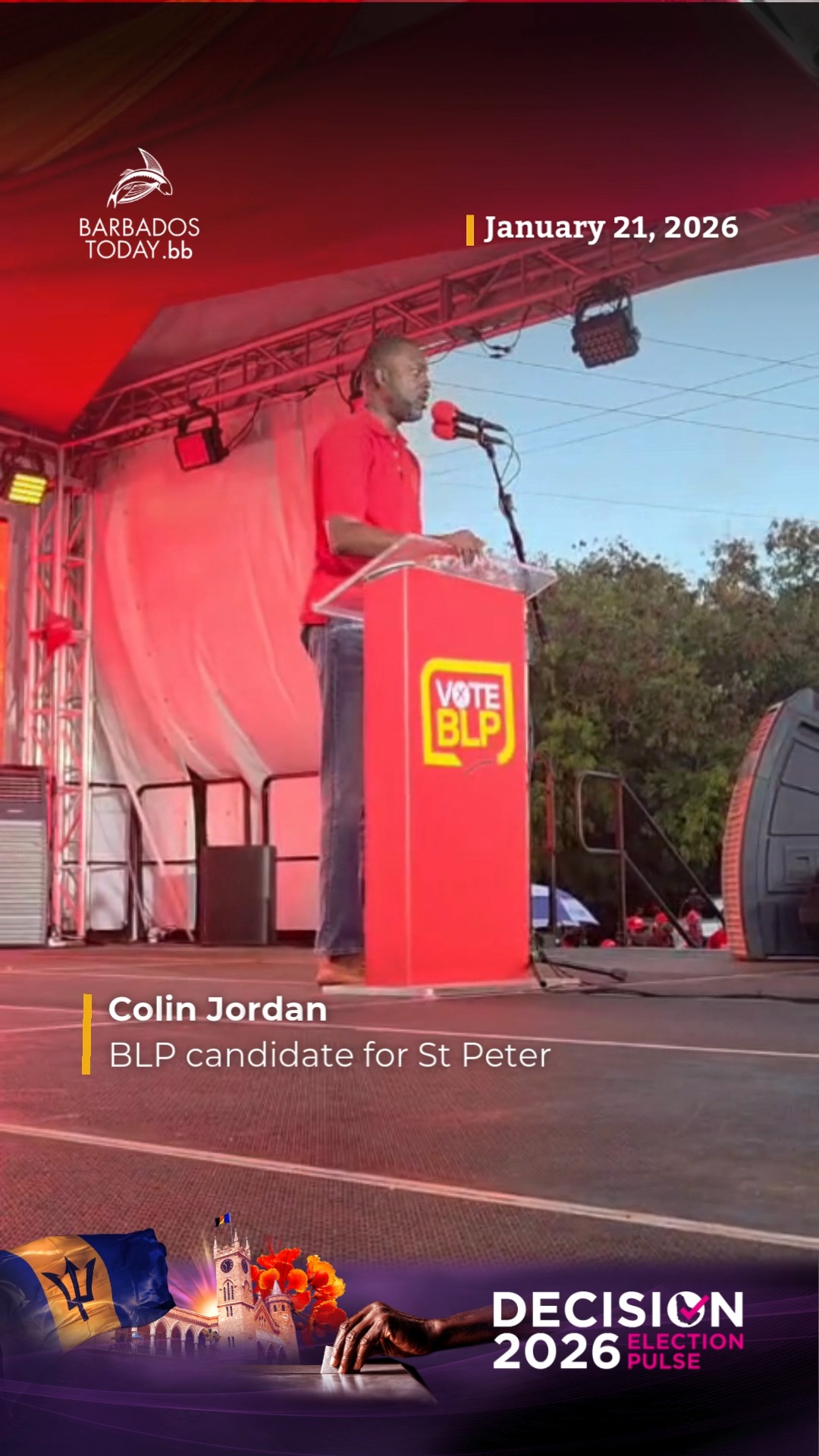 Blp candidate for St Peter Colin Jordan highlights the work done in the ...