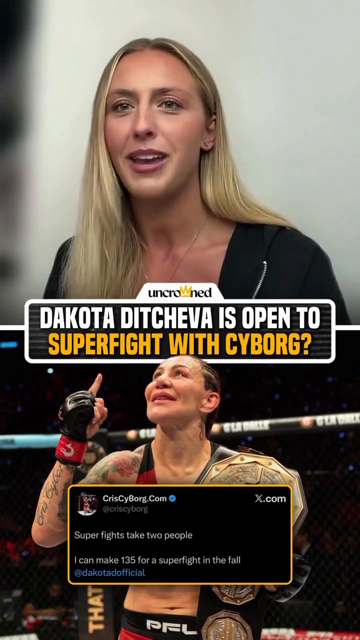 Dakota Ditcheva is open to fighting Cyborg | Ariel Helwani