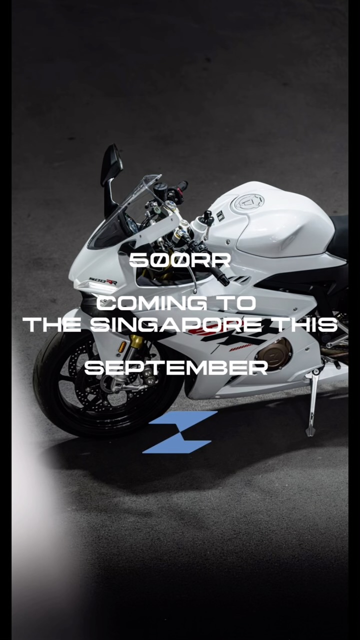 🚨 OPEN PREORDER NOW for the all-new ZXMOTO ZX500RR! 🚨 The wait