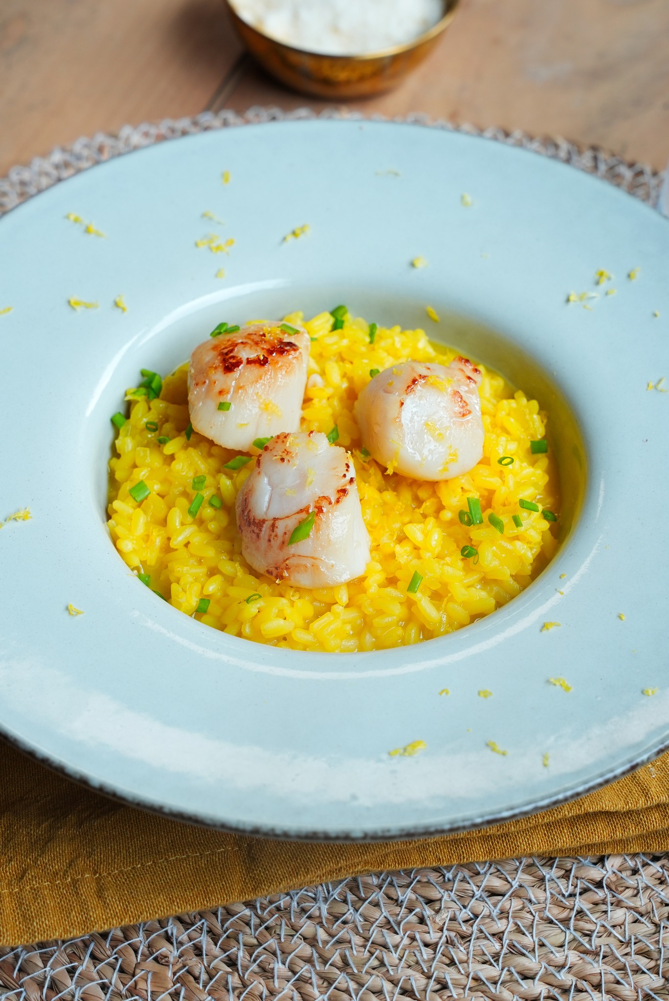 🍴🎄 Pour les fêtes, place au raffinement avec un risotto aux Noix de ...