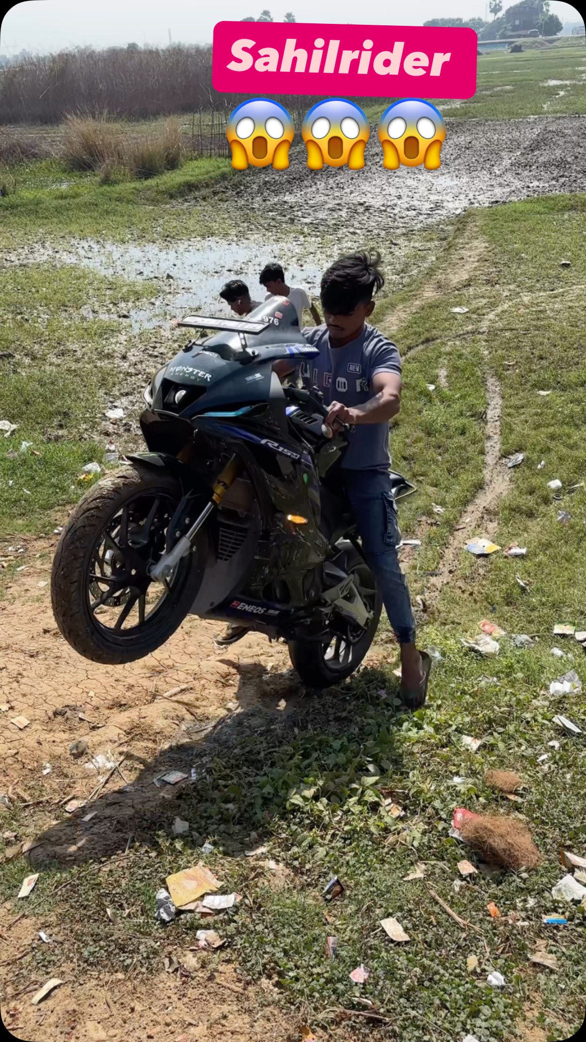 Sahil Rider | Desi Biker Boy | Ride with Passion ️ | Indian Rider Vlog ...