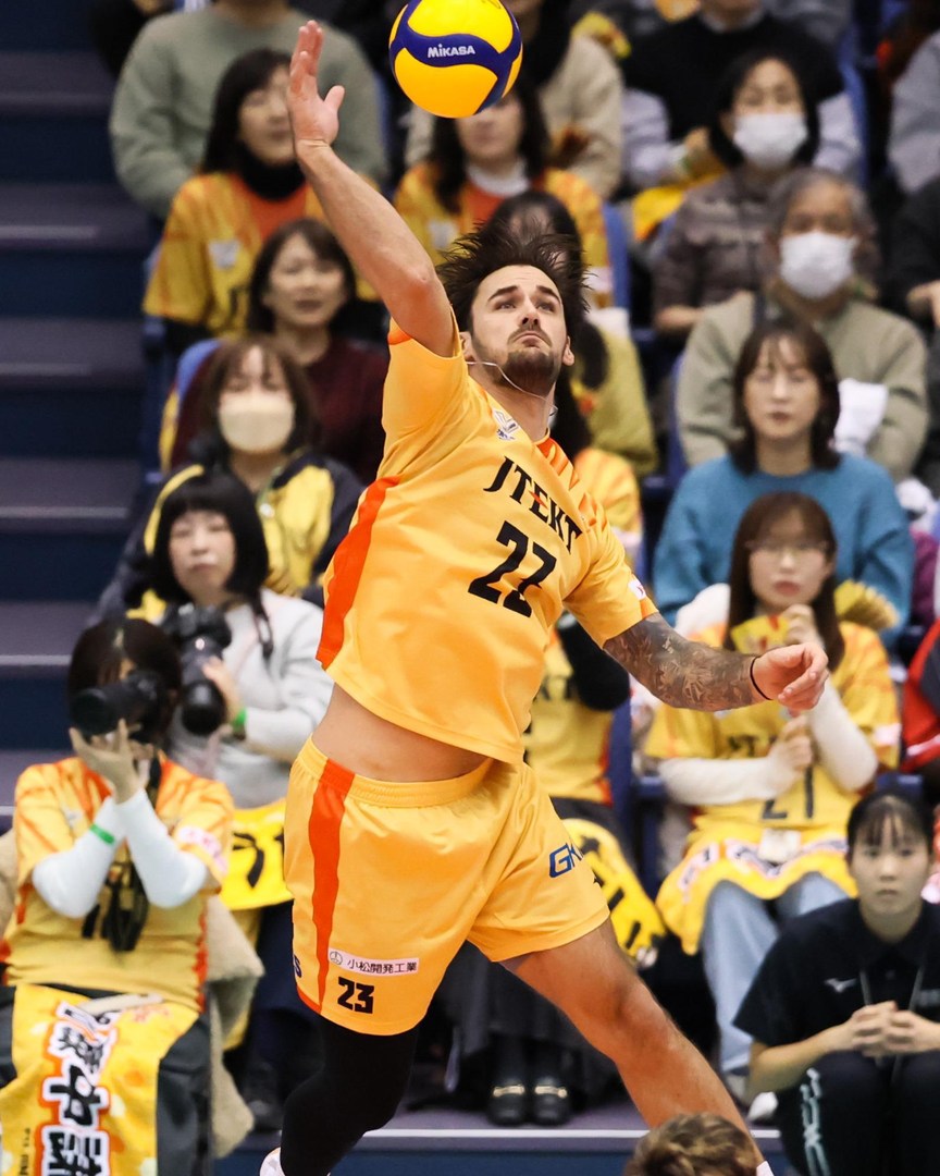 🏐 SV.LEAGUE 🇯🇵: TJ DEFALCO 🇺🇸 🔥 In his season debut with