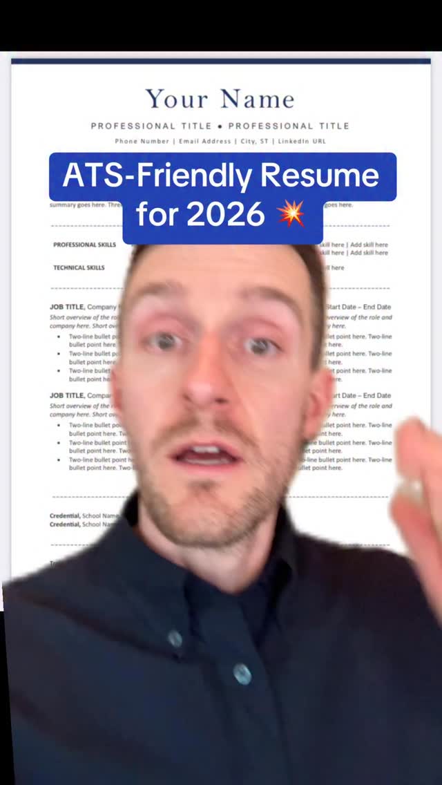 Hiring managers love this template so I’m going to use it a LOT this ...