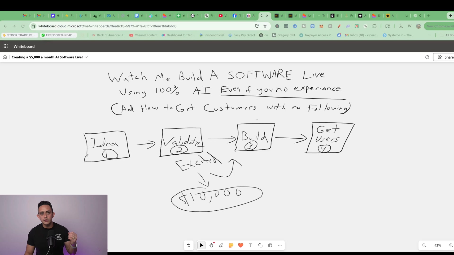 Watch me Build an AI Software Live. From Idea -> Validation -> Building ...
