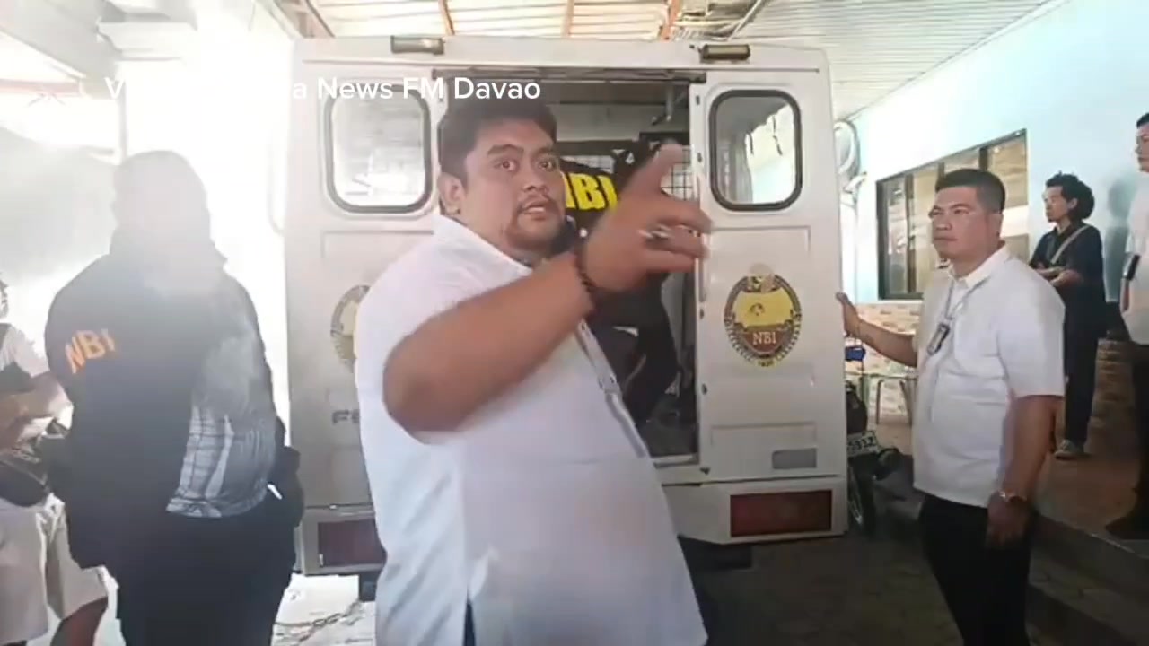 Dinala na sa korte ngayong umaga ang Broadcaster na si Jun Digamon na ...