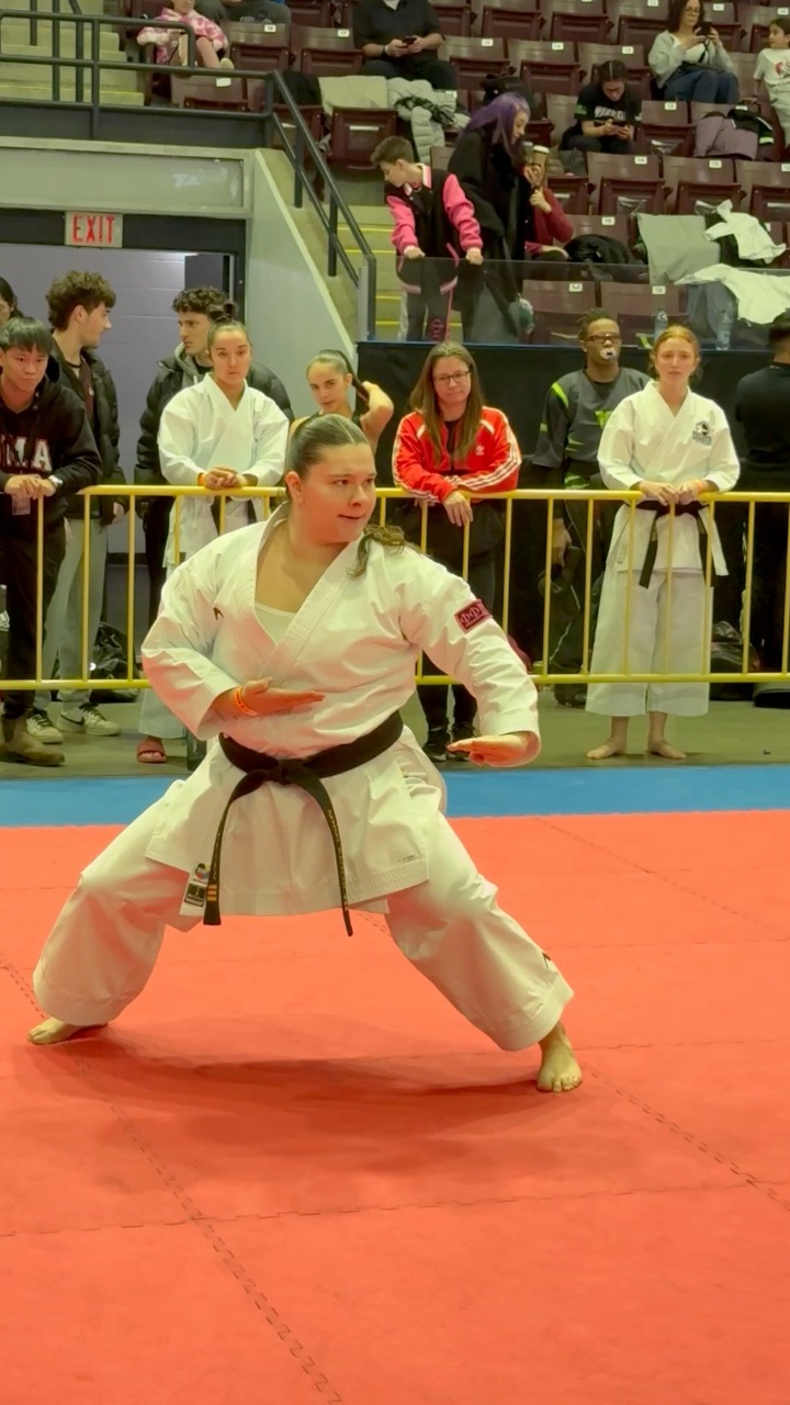 Strong & Clean Karate Sport Martial Arts Competition Performance # ...