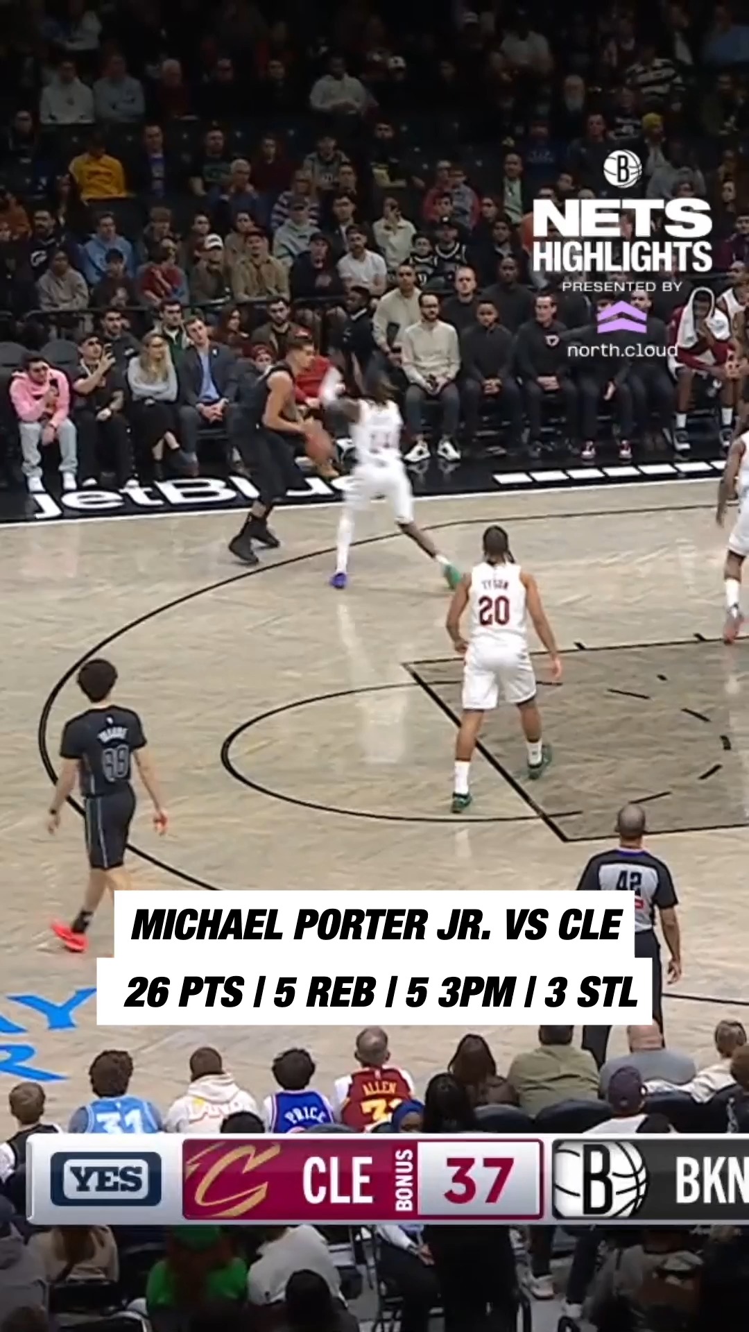 MPJ getting to his spots tonight 🎯 | Brooklyn Nets | Facebook