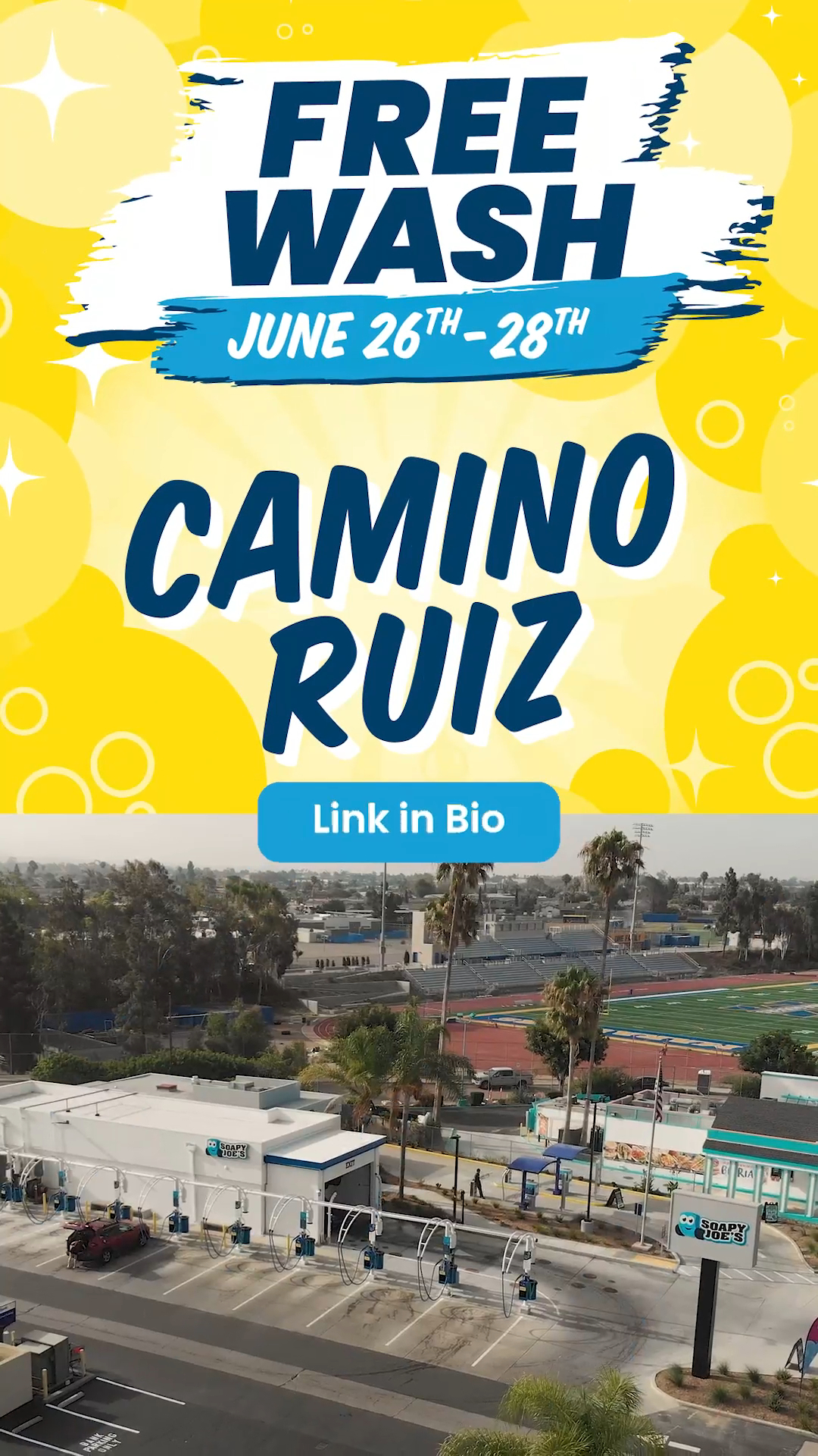 Who doesn't love a FREEBIE? 🤩 Drop by our Camino Ruiz location