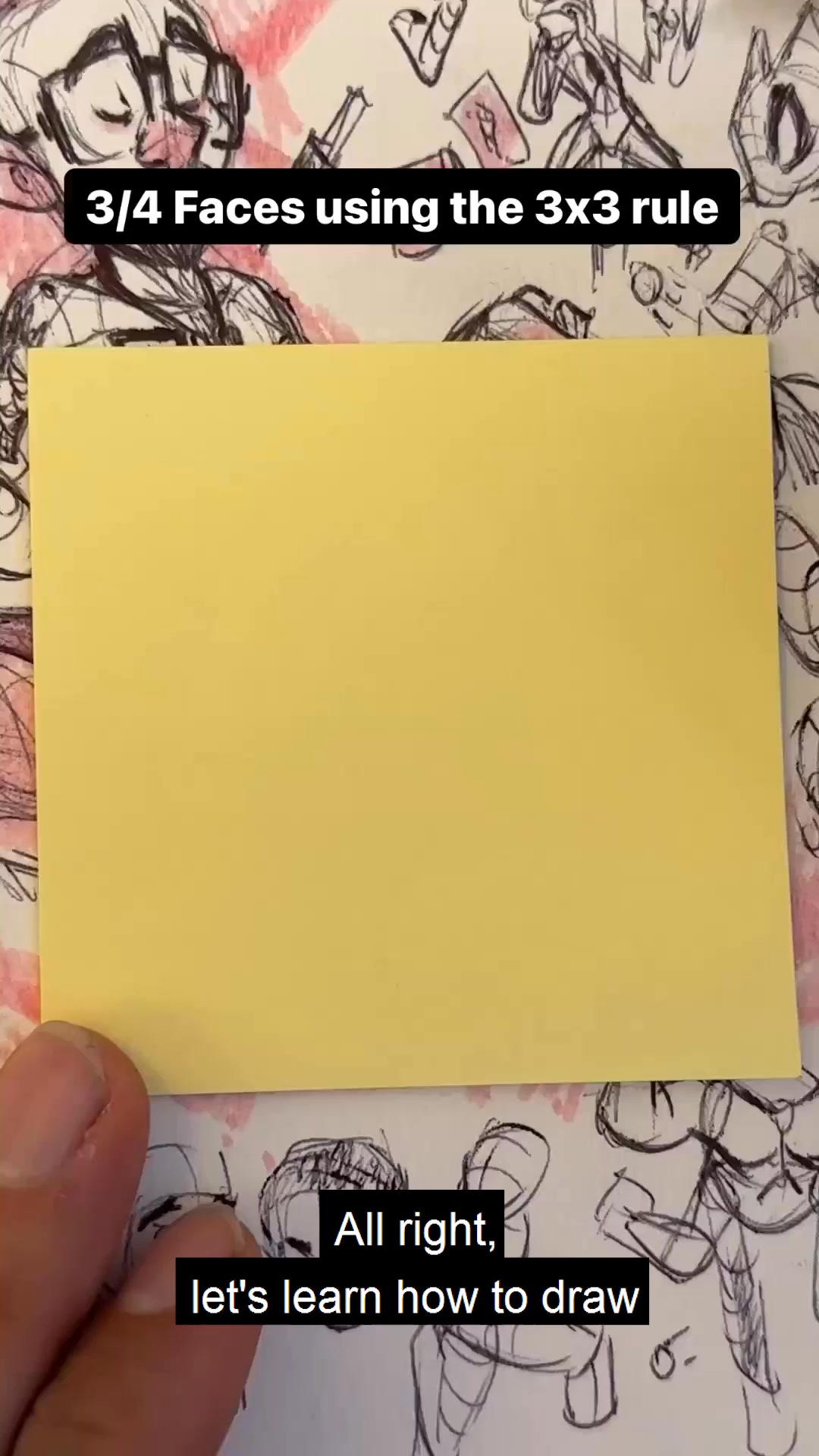 The game-changing method to draw faces! ️🤩 Contrary to popular belief ...