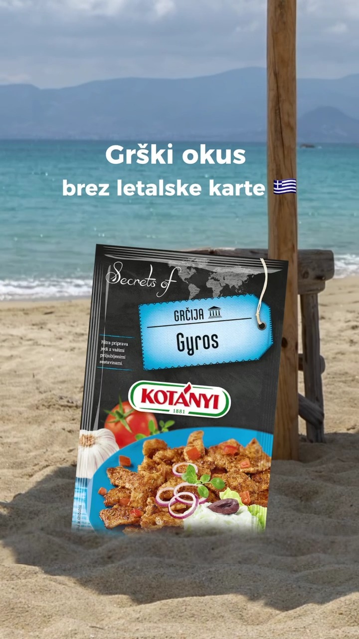Plaža, morje in gyros v roki so zaenkrat še precej daleč. 🥲 Dobra ...