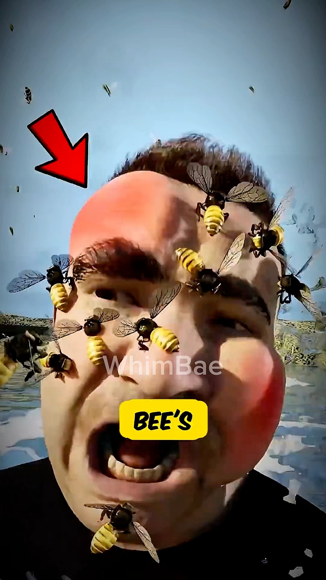 If a swarm of bees ever attacks you, your first instinct might be to ...