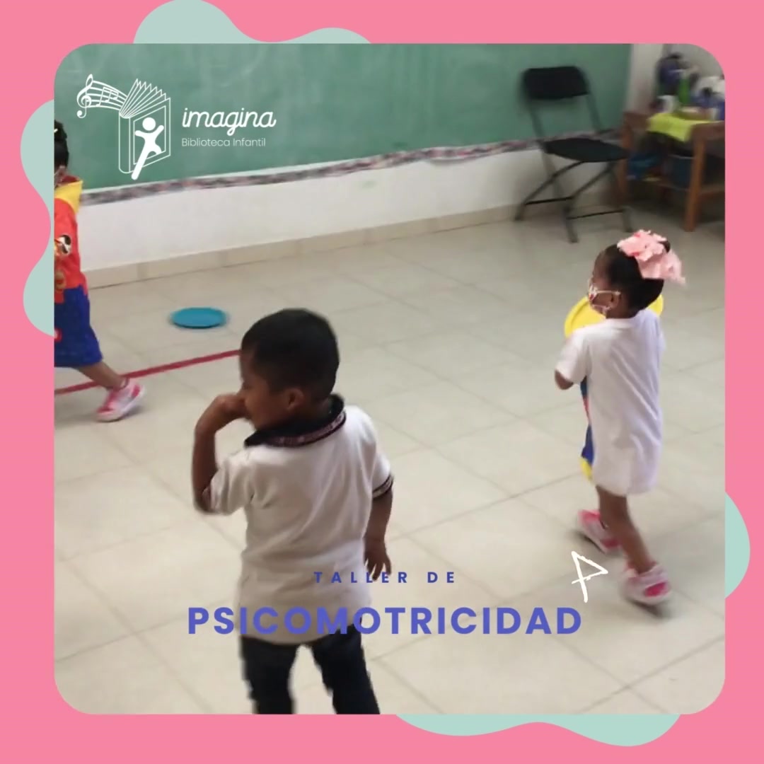 🙌Inscríbete al taller de ¡Psicomotricidad! 👧🧒Para niñas y niños de 3 a ...