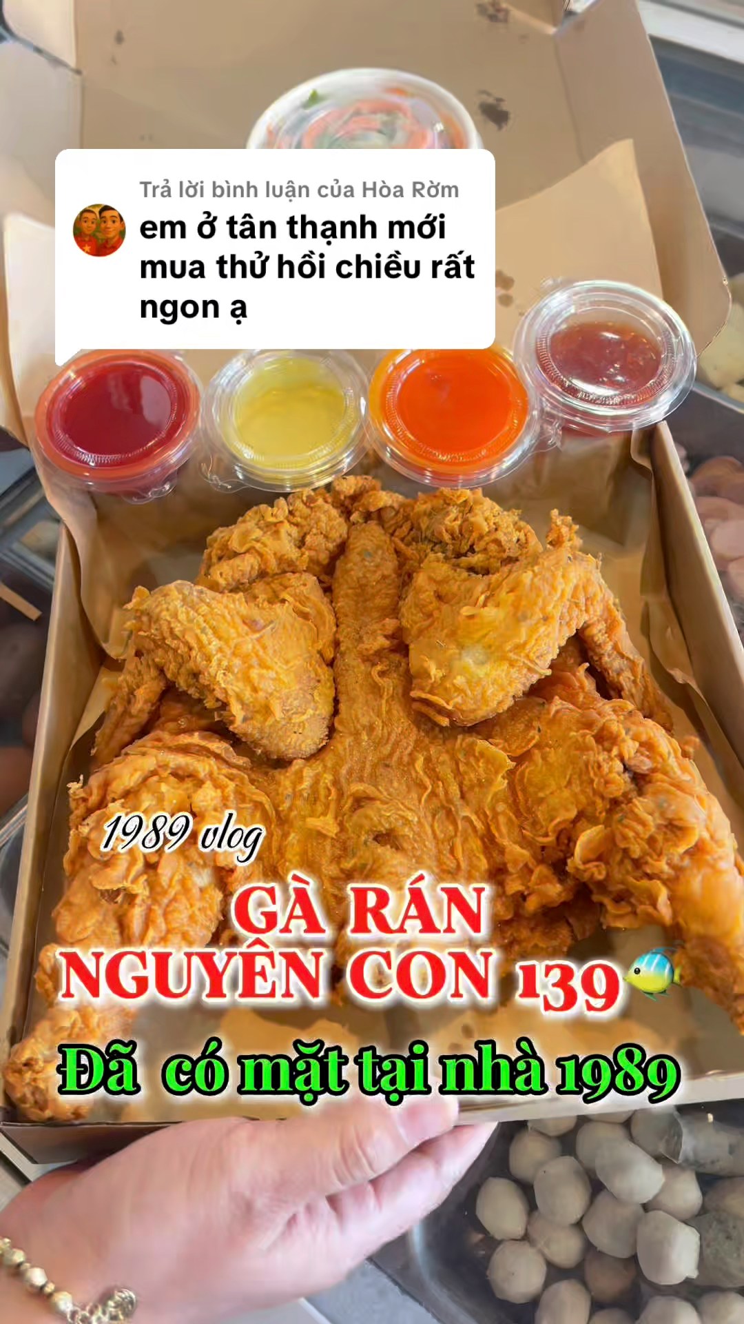 GÀ RÁN NGUYEN CON 139 CHÂN GÀ SỐT THÁI VÀ GÀ SỐT HÀN 8 VỊ TỪ 25 CÁ ĐÃ ...