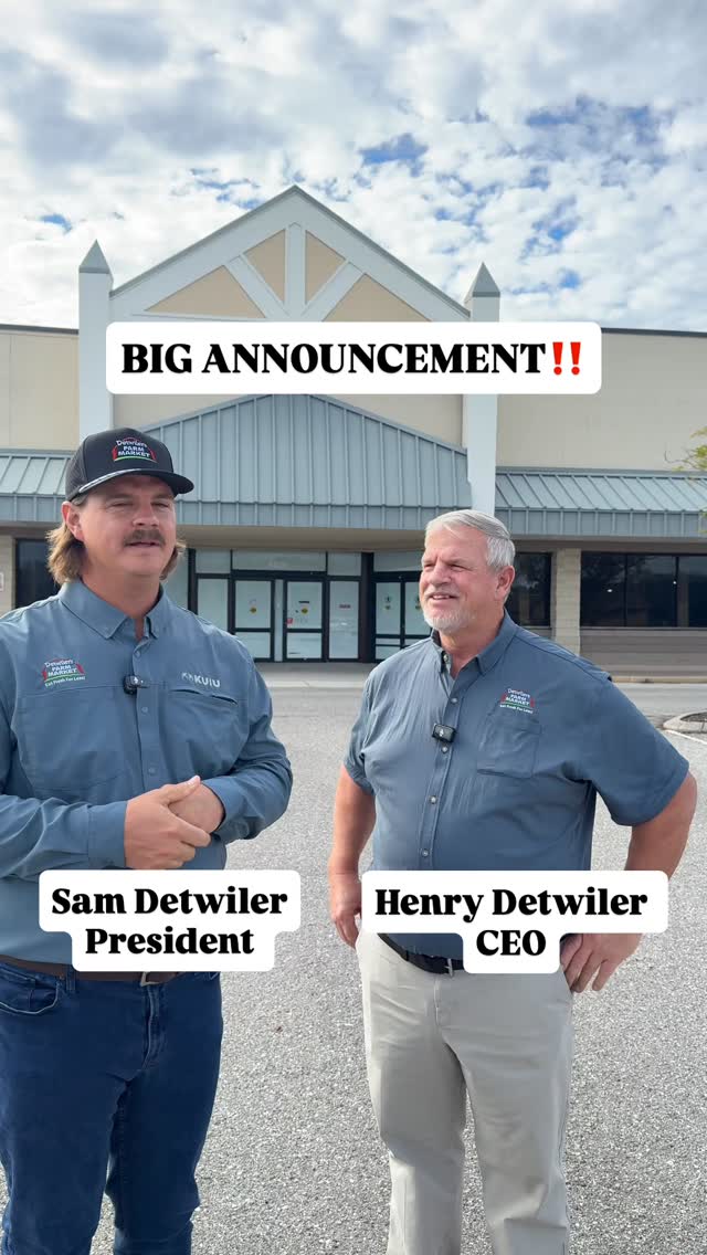 We’re so excited to announce... - Detwiler's Farm Market | Facebook